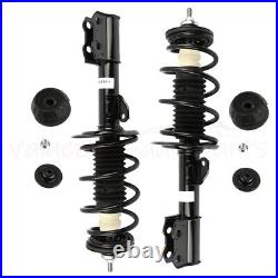 2 Front Struts Shocks Assembly Coil Spring For Toyota Yaris 2006-2012 272289L