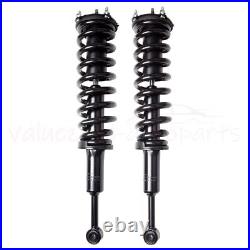 2 Pcs Front Complete Quick Struts Shocks Assembly For Toyota Tundra 2007-2020