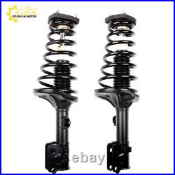 (2) Rear Complete Struts withCoil Spring Mount Assembly For 2005-2010 Kia Sportage