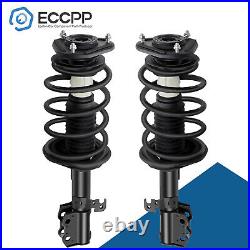 2PCS Front Struts and Shock With Spring &Mount For 2003-2008 Toyota Corolla 1.8L
