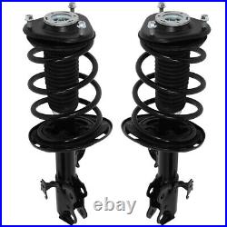2pc Front Quick Struts Shock & Spring Assembly For Toyota Prius V Scion tC 12-16