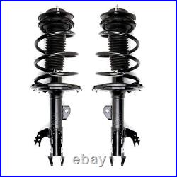 2pcs Front Complete Struts & Coil Spring Assemblies For Toyota Camry 2012-2017