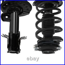 2x Fit For 2013-2013 Nissan Sentra Front Loaded Struts with Spring Mount
