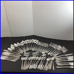 84 piece complete Stanley Roberts CAMEO MCM Stainless 14 FULL place settings