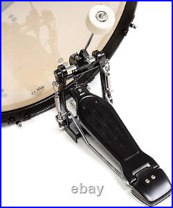 Ashthorpe 5-Piece Complete Full Size Adult Drum Set with Remo Batter Heads Blu