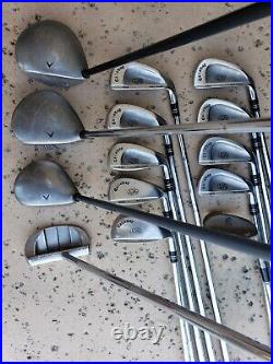 Callaway Men's Complete Golf Set 3-AW Memphis 10 Steel Driver, 4, 7 Wood Bag RH