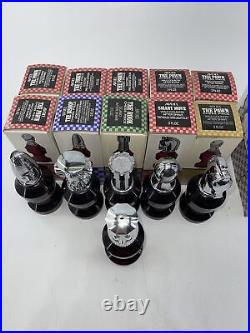 Complete Set of 32 Vintage AVON Chess Set Game Pieces Most Have Boxes Full