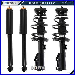 For 2010-2015 Buick LaCrosse FWD Front Complete Struts Rear Shocks Springs Qty4