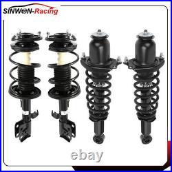 For 2011 2013 Toyota Corolla Front Rear Complete Shock Struts with Spring Assembly
