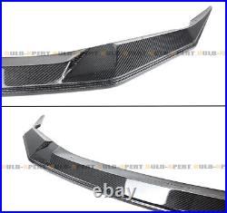 For 2021-2023 Bmw M5 F90 LCI Gts Style Carbon Fiber Front Bumper Lip Splitter