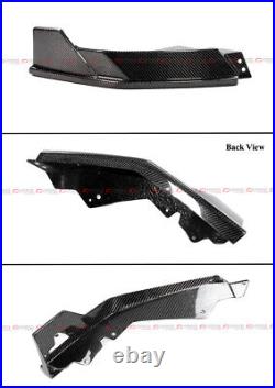 For 2022-2023 Subaru BRZ ZD8 Carbon Fiber 3pc RS Style Front Bumper Lip Splitter