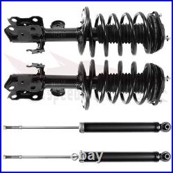 Front Complete Struts with Springs & Rear Shock Absorbers For Toyota Prius 10-2015