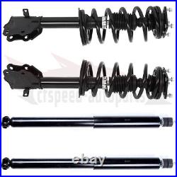 Front Complete Struts with Springs & Rear Shock Strut For 2007-2010 Mazda CX-9