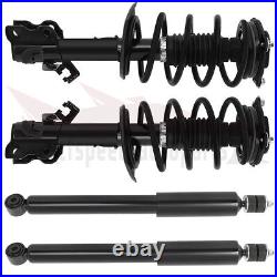 Front Complete Struts withSprings & Rear Shock Absorbers For 2014-19 Nissan Sentra