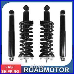 Front Struts withSpring Mount & Rear Shocks Kits For Nissan Frontier 2005-2018 4WD