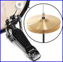Gammon Percussion Full Size Complete Adult 5 Piece Drum Set with Cymbals Stands