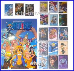 HARDCOVER ALBUM + FULL SET OF CARDS & STICKERS ONE PIECE Panini Collection 2021