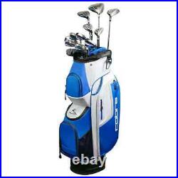 NEW Cobra Fly XL Men's 13 Piece Blue Complete Golf Set Steel Regular Standard RH