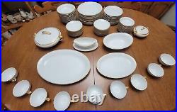 Noritake Bradford 5182 87 pieces By the set or By the pieces Vintage 1950s