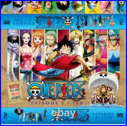 One Piece Complete Collection Boxset Episodes 1-720 English Dubbed Anime DVD