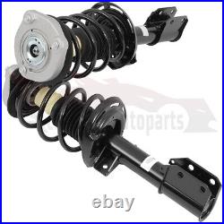 Pair Front Complete Strut & Coil Spring Assembly For 10-15 Mercedes GLK250 350