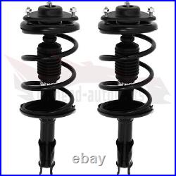 Pair Front Complete Strut & Coil Spring Assembly For 2002-2007 Mitsubishi Lancer