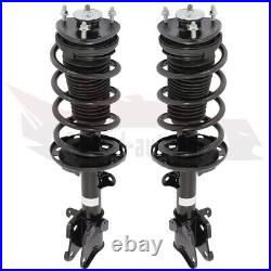 Pair Front Complete Strut & Coil Spring Assembly For 2009-2015 Honda Pilot