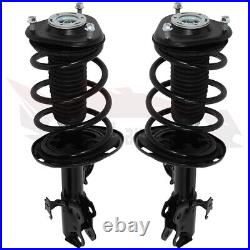 Pair Front Complete Strut & Coil Spring Assembly For 2012-2016 Toyota Prius V
