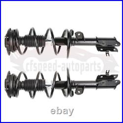 Pair Front Complete Strut & Coil Spring Assembly For 2013-2015 Nissan Rogue