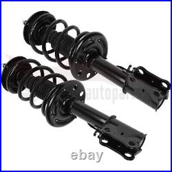 Pair Front Quick Complete Strut & Coil Spring Assembly For 2013-17 Ford Taurus