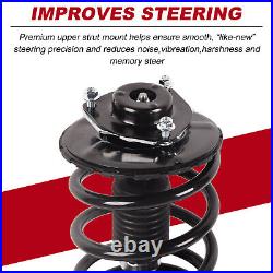 Pair Front Struts Shock & Coil Spring Assembly For 2003-2007 Nissan Murano