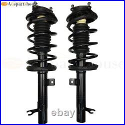 Pair Front Struts Shocks Coil Spring Assembly For Ford Focus 2.0L 2.3L 2000-2005