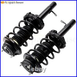 Pair Front Struts Shocks Coil Spring Assembly For Ford Focus 2.0L 2.3L 2000-2005