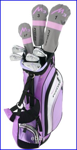 Precise M3 Ladies 13 Piece Right Handed Golf Clubs Full Set 2 Colors & 2 Sizes