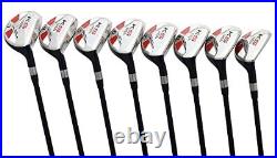 Senior Mens Golf All Hybrid Complete Full Set which Includes #3 4 5 6 7 8 9