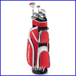 Ultimate Ladies Womens Complete Golf Clubs Set 10 Pieces Includes Alloy Driver